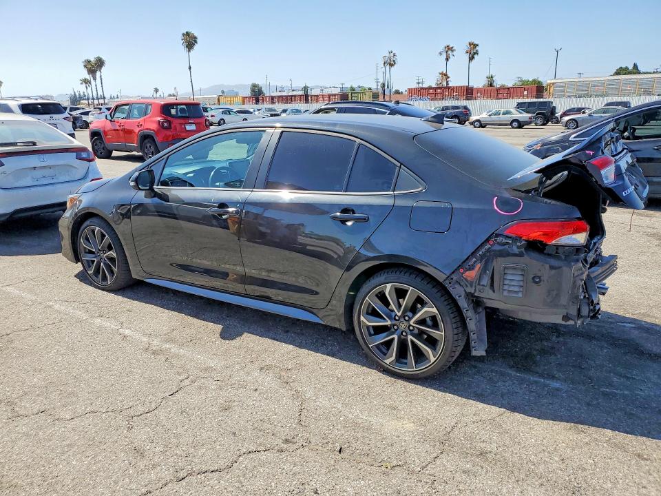 2020 Toyota Corolla VIN 5YFS4RCE5LP053571 COPART salvage auction — REAR END, Ca - Salvage Certificate, sold $2,050 on 2026-07-28 (photo 2)