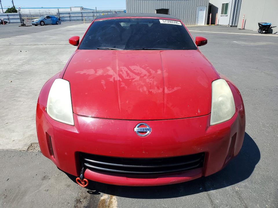 2006 Nissan 350z VIN JN1AZ36DX6M400447 COPART salvage auction — SIDE, CA - SALVAGE CERTIFICATE, sold $1,900 on 2026-07-27 (photo 5)