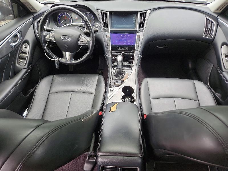 2014 Infiniti Q50 VIN JN1BV7AR9EM702515 COPART salvage auction — REAR END, Md - Parts Only-No Title Letter, sold $1,900 on 2026-07-31 (photo 8)
