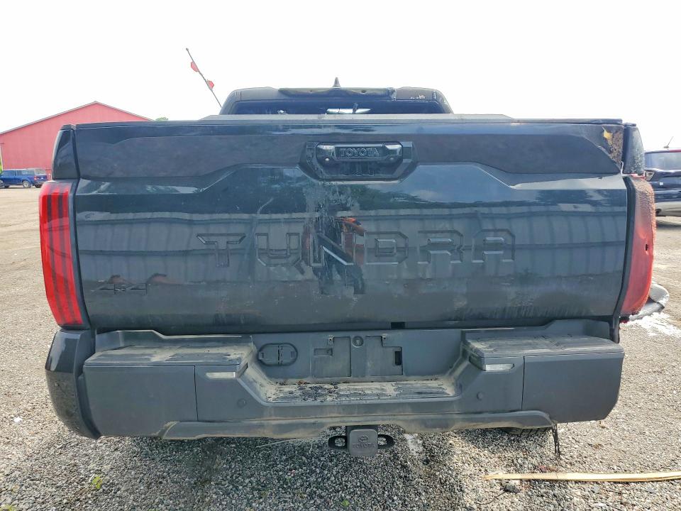 2024 Toyota Tundra VIN 5TFWA5DB8RX224749 COPART salvage auction — BURN, On - Permit Irrepairable, sold $350 on 2026-07-30 (photo 6)