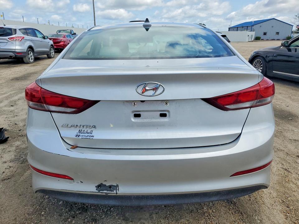 2017 Hyundai Elantra VIN 5NPD84LF1HH078383 COPART salvage auction — WATER/FLOOD, Al - Cert Of Title-Flood Salvage, sold $325 on 2026-07-02 (photo 6)