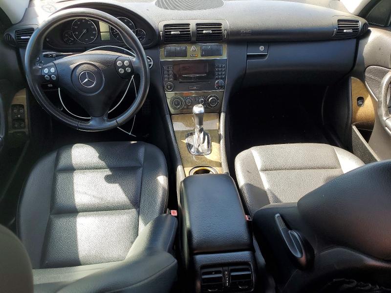 2007 Mercedes-benz C class VIN WDBRF52H17F854149 COPART salvage auction — MECHANICAL, Ca - Dis/Dlr/Exp Only Clean Title, sold $375 on 2026-07-08 (photo 8)