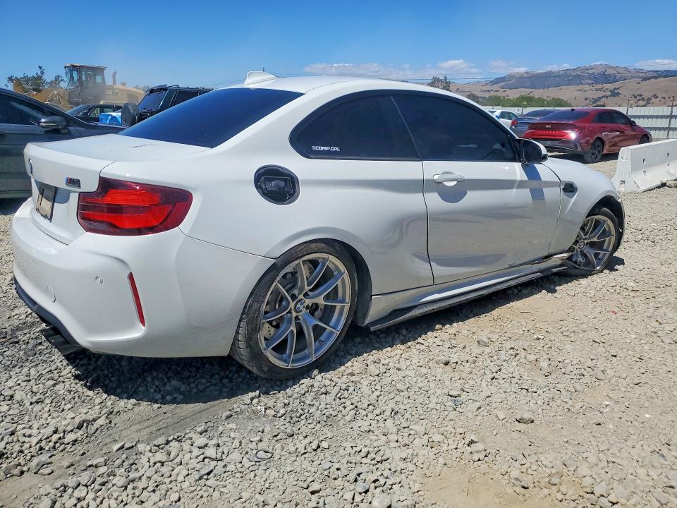 2021 BMW M2 VIN WBS2U7C07M7J69407 COPART salvage auction — UNDERCARRIAGE, CA - SALVAGE CERTIFICATE, sold $19,200 on 2026-07-28 (photo 3)