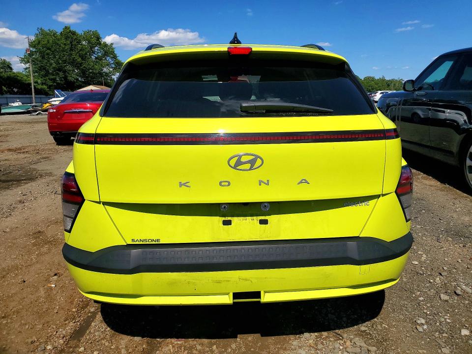 2024 Hyundai Kona VIN KM8HC3A63RU005824 COPART salvage auction — FRONT END, Nj - Cert Of Title-Salvage, sold $7,100 on 2026-07-22 (photo 6)