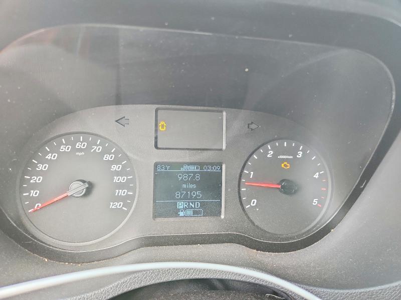 2019 Mercedes-benz Sprinter VIN WDZPF1CD9KT014336 COPART salvage auction — MECHANICAL, Ny - Certificate Of Title, sold $15,200 on 2026-07-08 (photo 9)