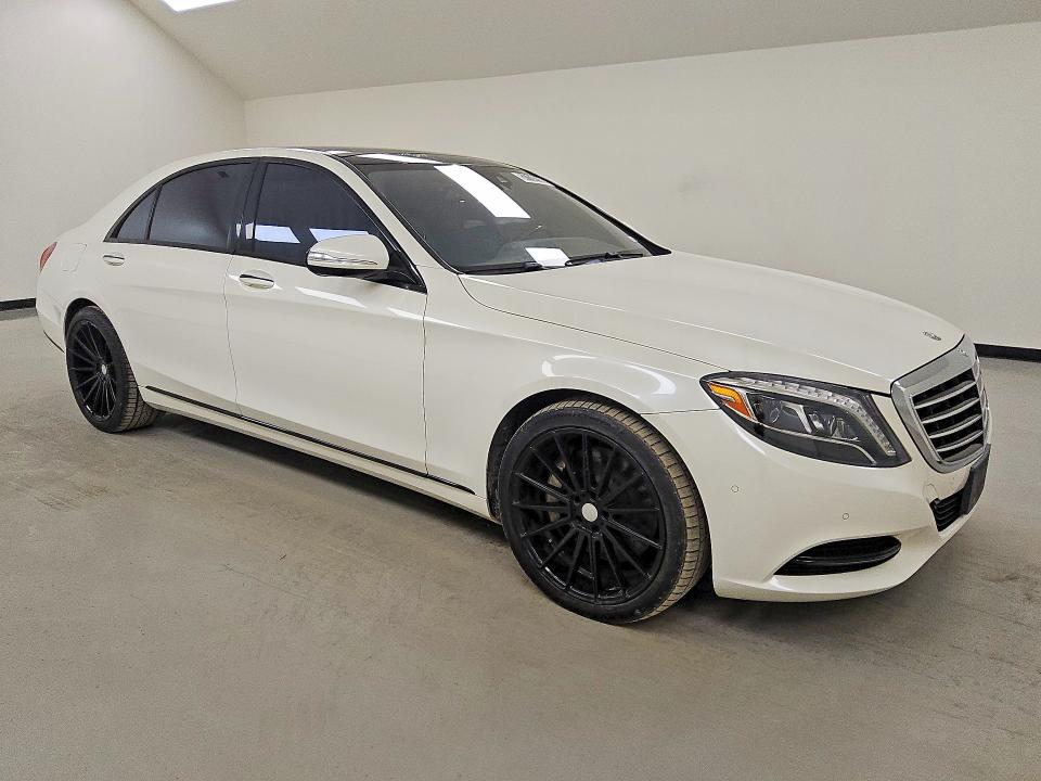 2015 Mercedes-benz S class VIN WDDUG8CB0FA200202 COPART salvage auction — MECHANICAL, Tx - Certificate Of Title, sold $9,700 on 2026-07-30 (photo 4)
