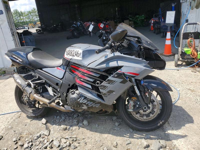 2022 Kawasaki VIN JKBZXNJ13NA015042 COPART salvage auction — ROLLOVER, NY - MV-907A SALVAGE CERTIFICATE, sold $3,000 on 2026-07-29 (photo 1)