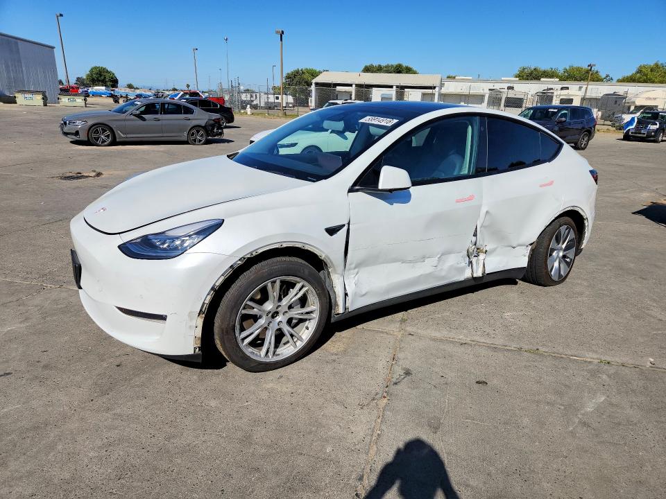 2020 Tesla VIN 5YJYGDEEXLF009403 — COPART salvage auction photo