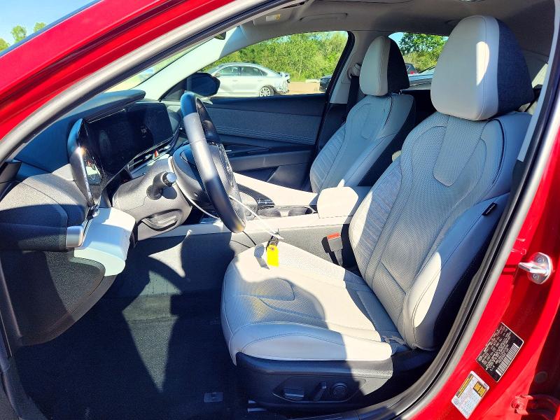 2023 Hyundai Elantra VIN KMHLN4AJ2PU074094 COPART salvage auction — SIDE, OH - CERT OF TITLE-SALVAGE, sold $4,500 on 2026-07-06 (photo 7)