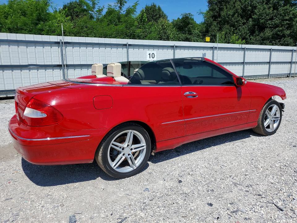 2006 Mercedes-benz Clk-klasse VIN WDBTK56F76T073176 COPART salvage auction — FRONT END, Ar - Cert Of Title-Salvage, sold $925 on 2026-07-22 (photo 3)