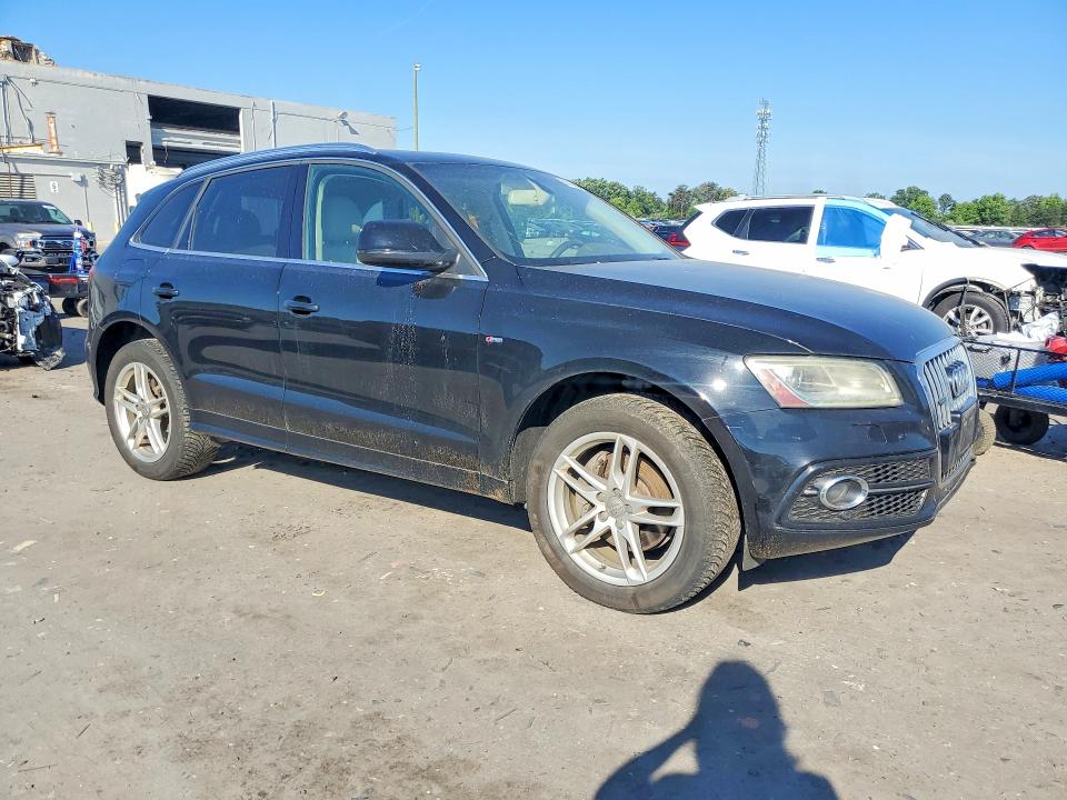 2013 Audi Q5 VIN WA1DGAFP5DA058073 COPART salvage auction — FRONT END, Va - Certificate Of Title, sold $1,050 on 2026-07-22 (photo 4)