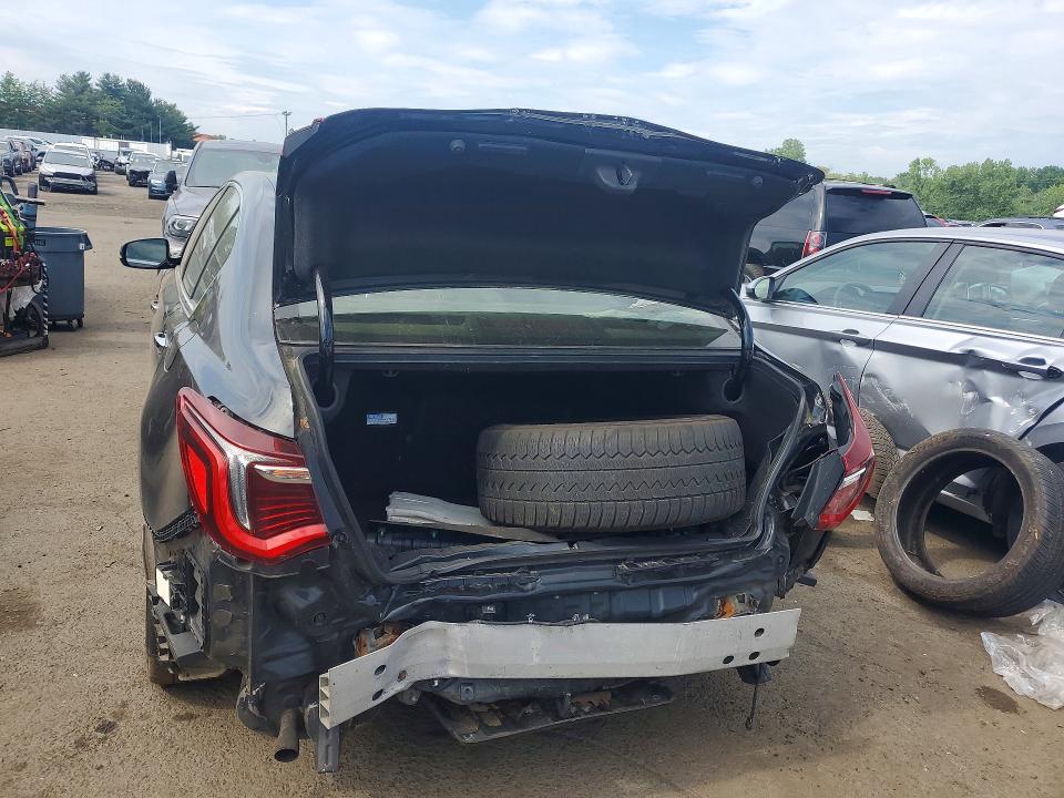 2018 Acura RLX VIN JH4KC2F98JC000456 COPART salvage auction — REAR END, Ct - Cert Of Title-Salvage, sold $2,900 on 2026-07-17 (photo 6)