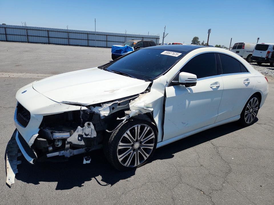 2017 Mercedes-benz VIN WDDSJ4EB4HN444459 COPART salvage auction — FRONT END, CA - SALVAGE CERTIFICATE, sold $1,100 on 2026-07-20 (photo 1)