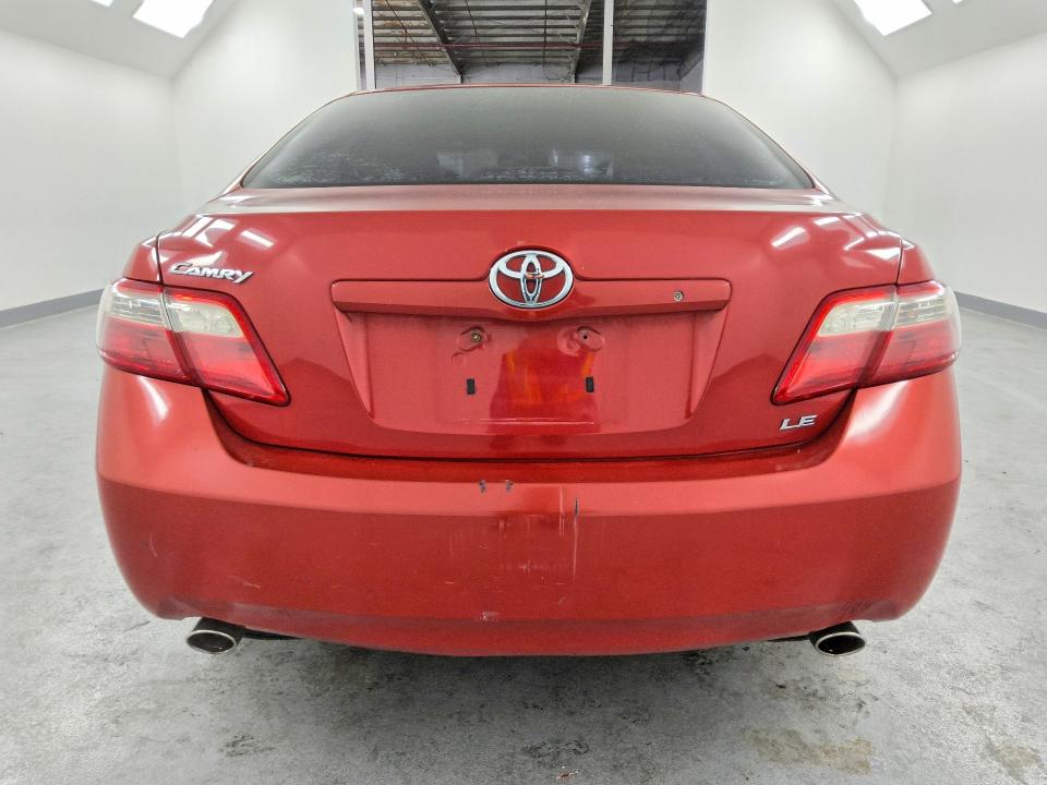 2007 Toyota Camry VIN 4T1BK46K97U029949 COPART salvage auction — FRONT END, CA - CERT OF TITLE-SALVAGED, sold $750 on 2026-07-09 (photo 6)