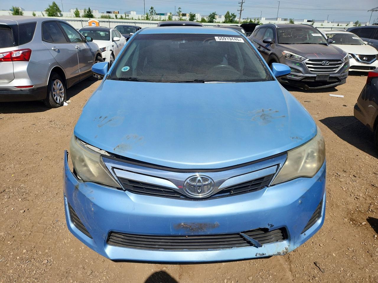 2013 Toyota Camry VIN 4T4BF1FK4DR277921 COPART salvage auction — Front End, IL - SALVAGE CERTIFICATE, sold $1,450 on 2026-07-02 (photo 5)