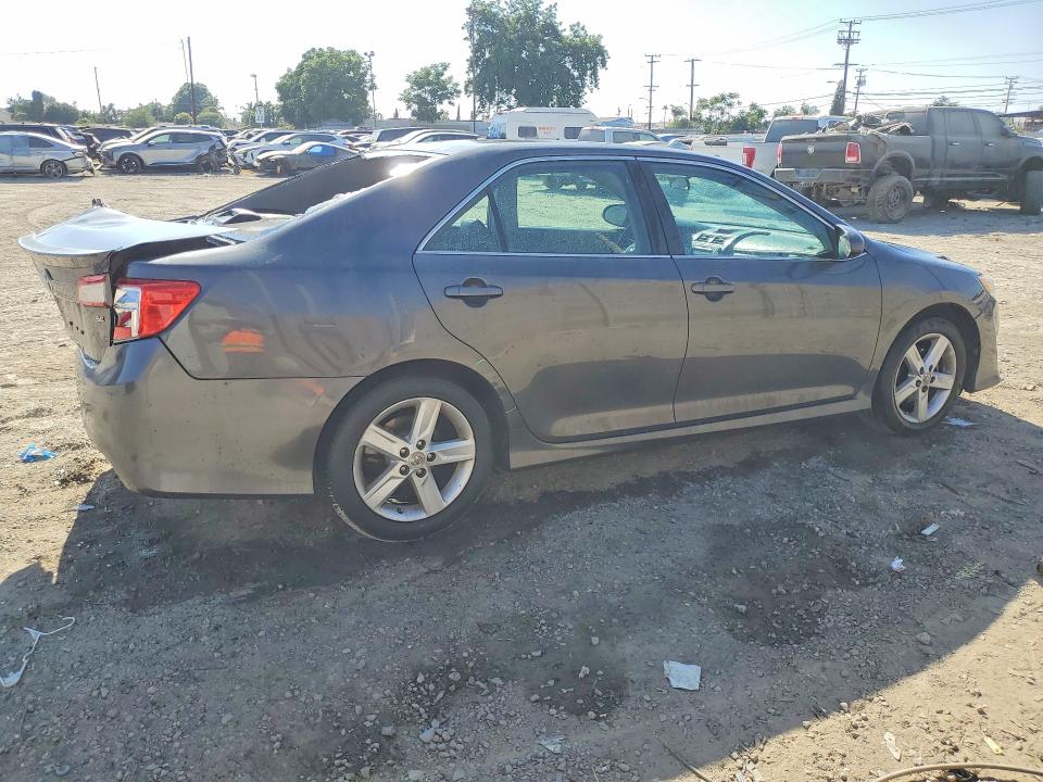 2012 Toyota Camry VIN 4T1BF1FK1CU088314 COPART salvage auction — REAR END, Ca - Salvage Certificate, sold $1,700 on 2026-07-09 (photo 3)
