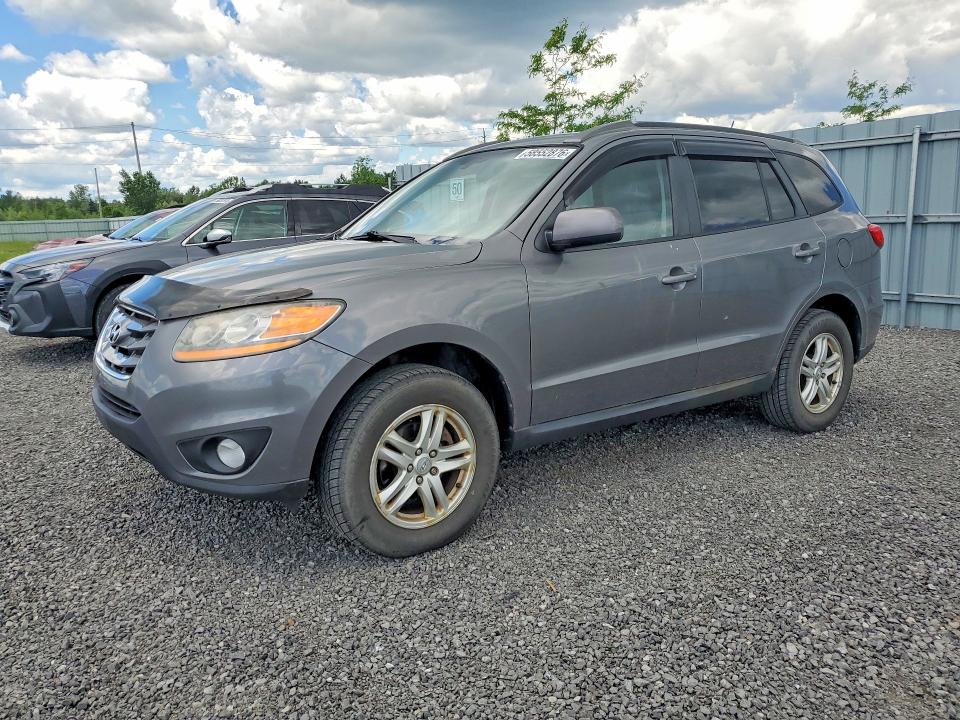 2010 Hyundai Santa fe VIN 5NMSGDAGXAH393403 COPART salvage auction — MINOR DENT/SCRATCHES, On - Permit No Brand - Unfit, sold $875 on 2026-07-03 (photo 1)