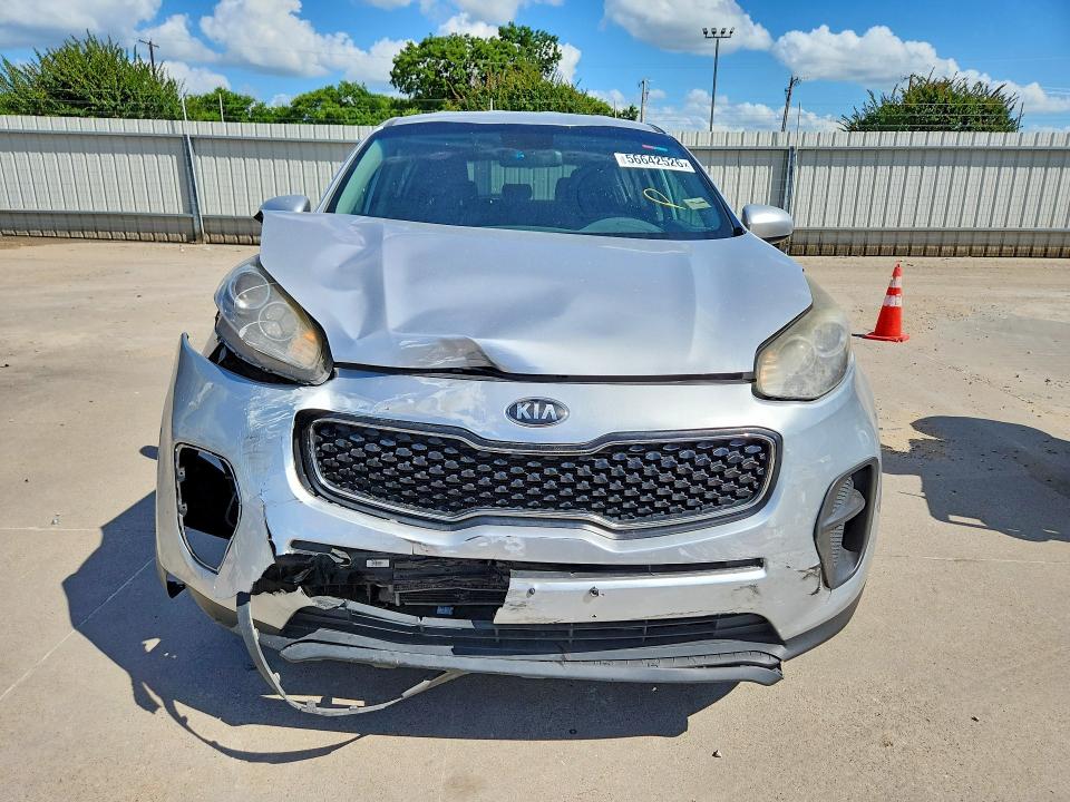 2018 Kia Sportage VIN KNDPM3AC5J7347216 COPART salvage auction — FRONT END, TX - SALVAGE VEHICLE TITLE (P), sold $2,100 on 2026-07-16 (photo 5)
