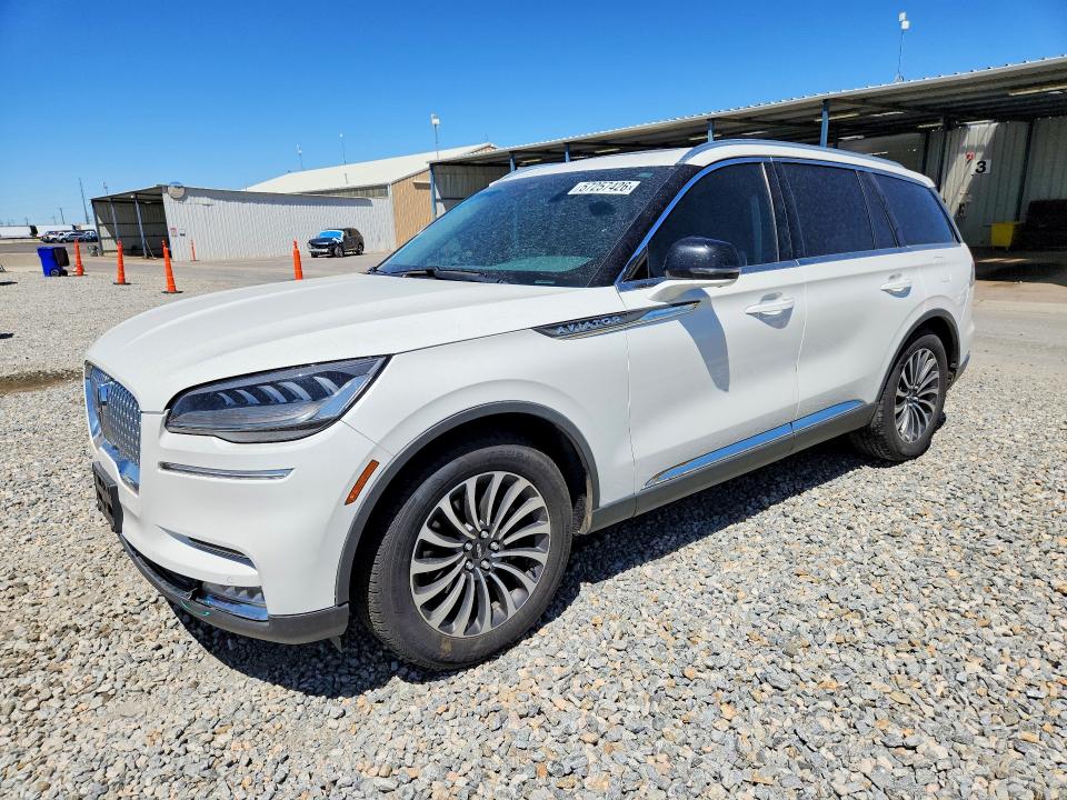 2020 Lincoln Aviator VIN 5LM5J7XC8LGL37483 — COPART salvage auction photo