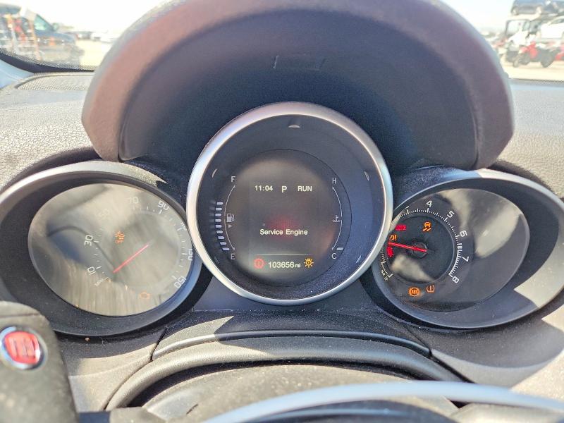 2017 Fiat 500 VIN ZFBCFXCB1HP522658 COPART salvage auction — FRONT END, Ca - Salvage Certificate, sold $525 on 2026-07-02 (photo 9)