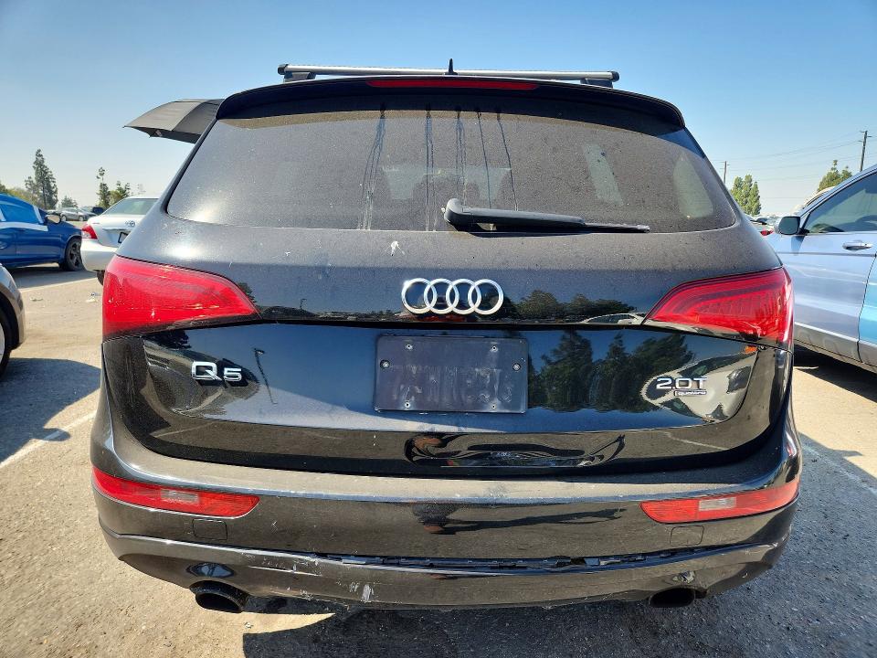 2014 Audi Q5 VIN WA1CFAFP0EA099145 COPART salvage auction — FRONT END, Ca - Salvage Certificate, sold $1,900 on 2026-07-28 (photo 6)
