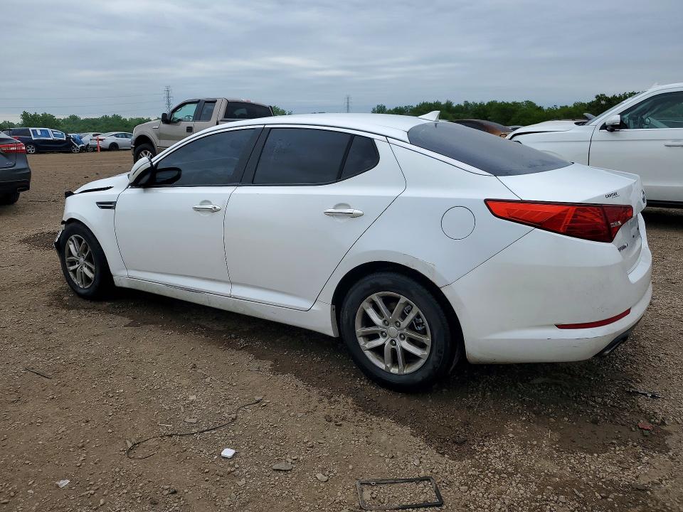 2013 Kia VIN KNAGM4A76D5302291 COPART salvage auction — FRONT END, Il - Salvage Certificate, sold $425 on 2026-07-17 (photo 2)