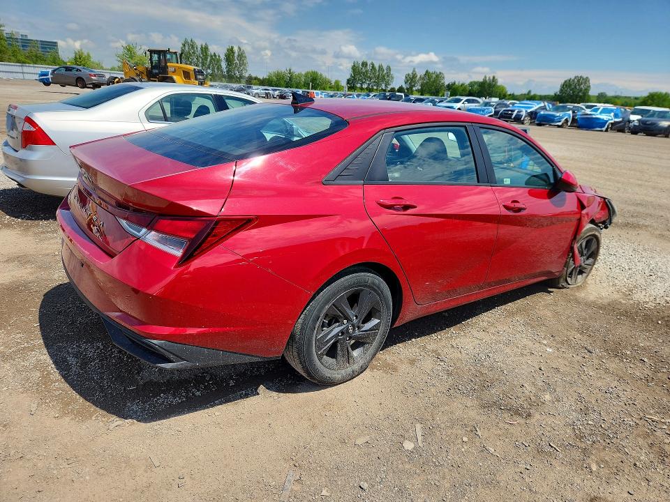 2022 Hyundai Elantra VIN KMHLM4AG0NU248314 COPART salvage auction — FRONT END, On - Permit Salvage, sold $3,100 on 2026-07-02 (photo 3)