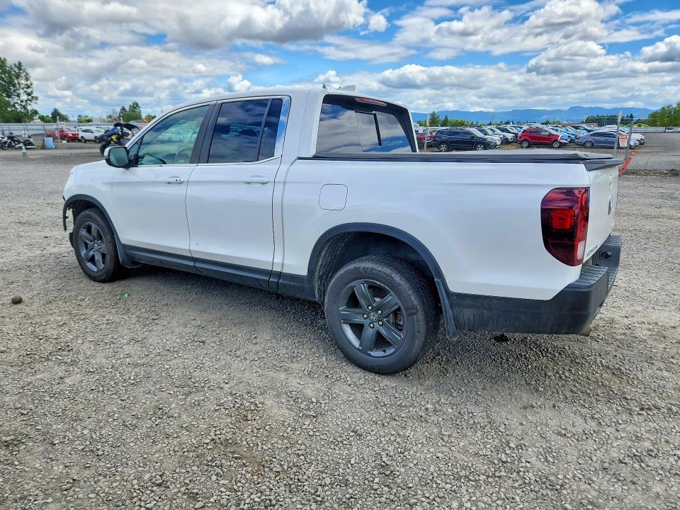 2023 Honda Ridgeline VIN 5FPYK3F56PB061941 COPART salvage auction — FRONT END, Or - Salvage Title Certificate, sold $10,600 on 2026-08-18 (photo 2)