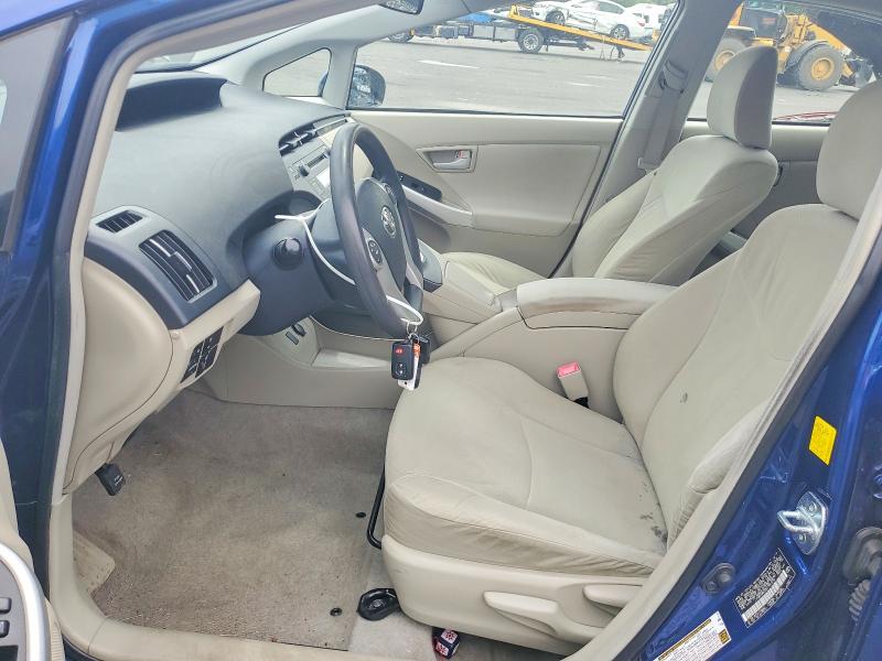 2011 Toyota Prius VIN JTDKN3DU2B1337372 COPART salvage auction — REAR END, Or - Salvage Title Certificate, sold $1,600 on 2026-07-29 (photo 7)
