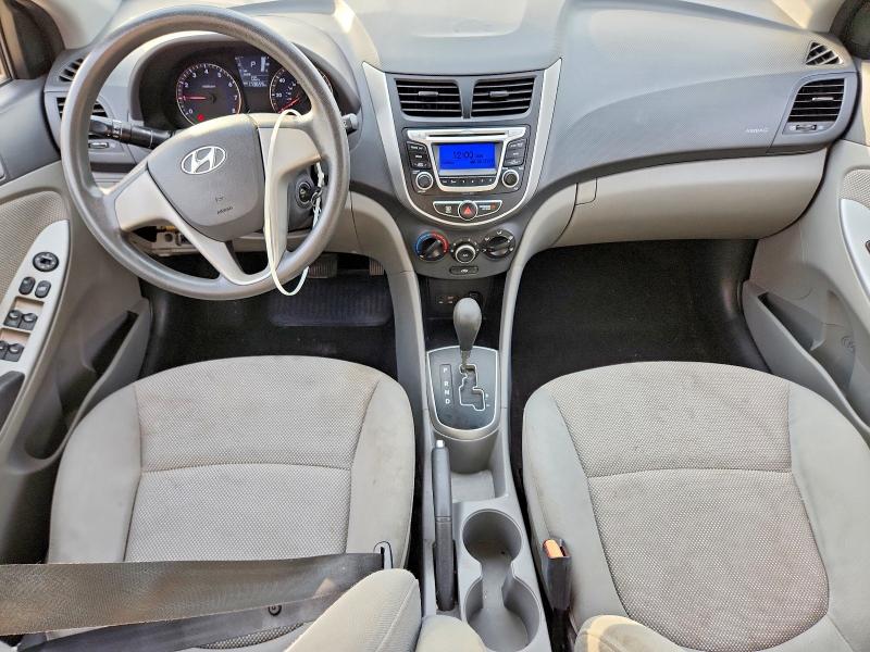 2014 Hyundai Accent VIN KMHCT4AE8EU588389 COPART salvage auction — REAR END, Md - Cert Of Salvage > 75% Damage, sold $250 on 2026-07-21 (photo 8)