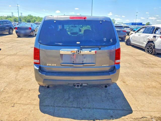 2010 Honda Pilot VIN 5FNYF4H28AB019557 COPART salvage auction — FRONT END, Mi - Certificate Of Title, sold $2,350 on 2026-07-02 (photo 6)