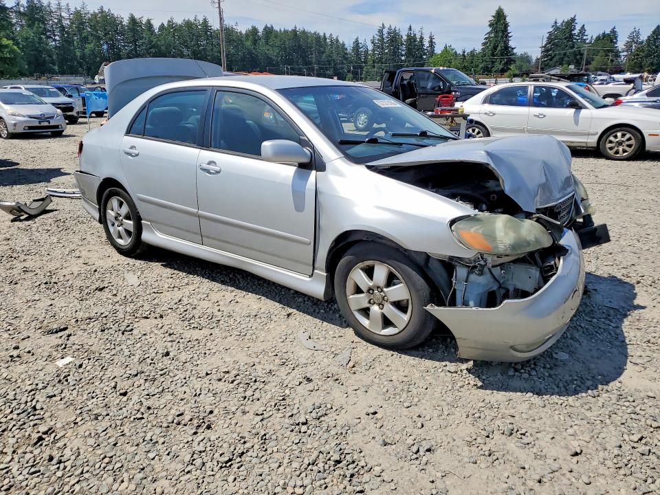 2007 Toyota Corolla VIN 1NXBR30E47Z850661 COPART salvage auction — FRONT END, WA - BILL OF SALE, sold $200 on 2026-07-10 (photo 4)