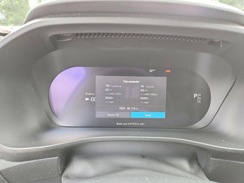 2022 Volvo C40 VIN YV4ED3GB4N2001440 COPART salvage auction — FRONT END, Wa - Bill Of Sale, sold $10,100 on 2026-07-17 (photo 9)