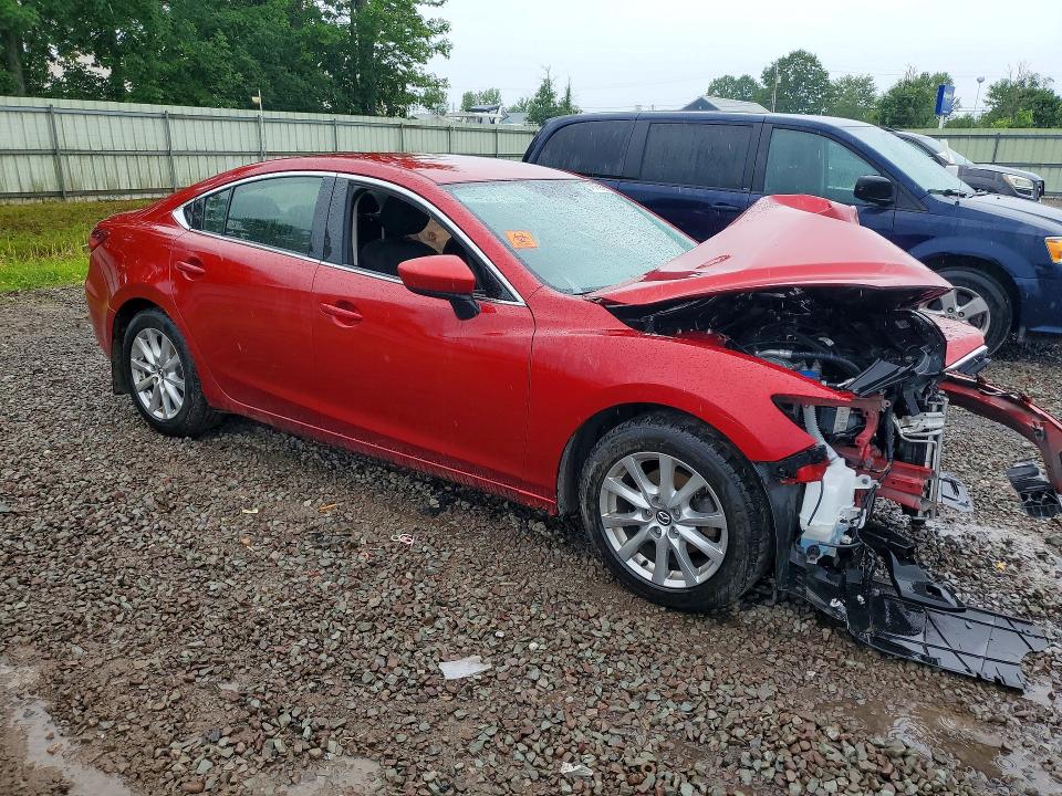 2015 Mazda 6 VIN JM1GJ1U67F1172495 COPART salvage auction — FRONT END, Ny - Mv-907A Salvage Certificate, sold $450 on 2026-07-08 (photo 4)