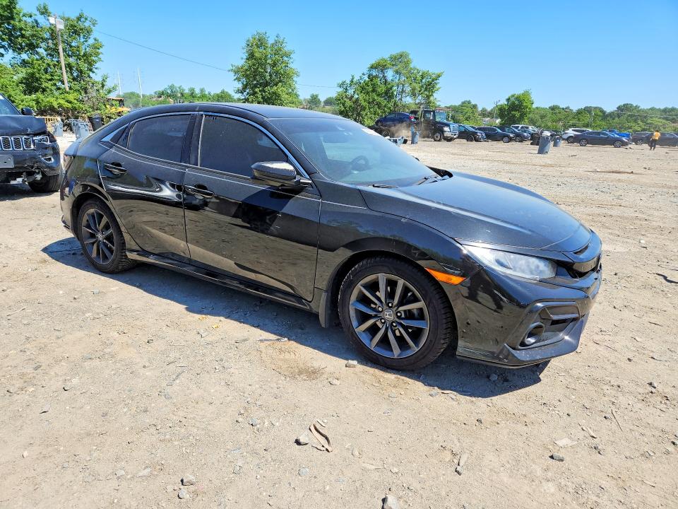 2020 Honda Civic VIN SHHFK7H6XLU407561 COPART salvage auction — SIDE, Md - Cert Of Salvage > 75% Damage, sold $3,600 on 2026-07-07 (photo 4)