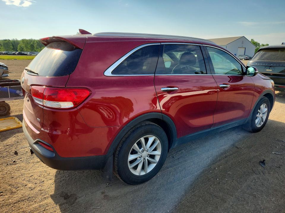 2018 Kia Sorento VIN 5XYPG4A35JG358796 COPART salvage auction — HAIL, OH - CERT OF TITLE-SALVAGE, sold $4,150 on 2026-07-02 (photo 3)
