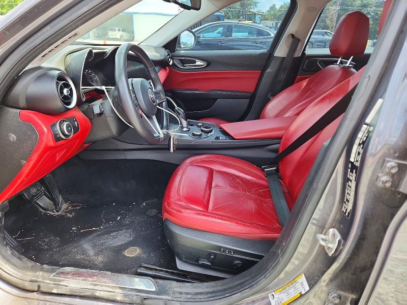 2018 Alfa romeo VIN ZARFAEDN7J7566715 COPART salvage auction — FRONT END, Nc - Salvage Certificate Of Title, sold $3,050 on 2026-09-02 (photo 7)