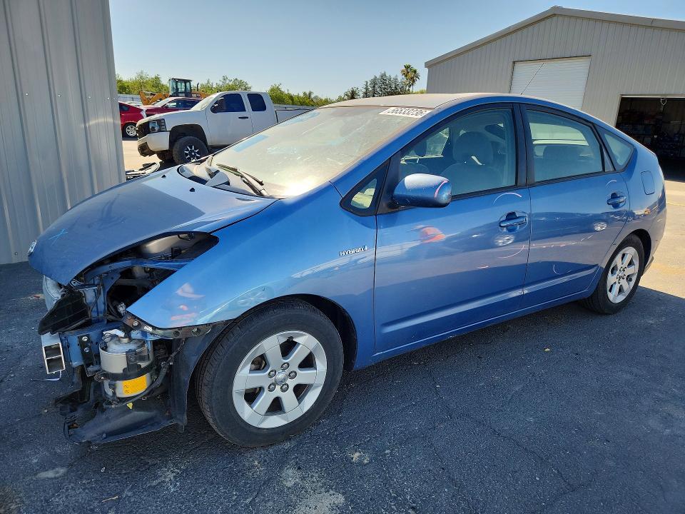 2007 Toyota Prius VIN JTDKB20U677615428 COPART salvage auction — FRONT END, Ca - Salvage Certificate, sold $1,550 on 2026-07-20 (photo 1)