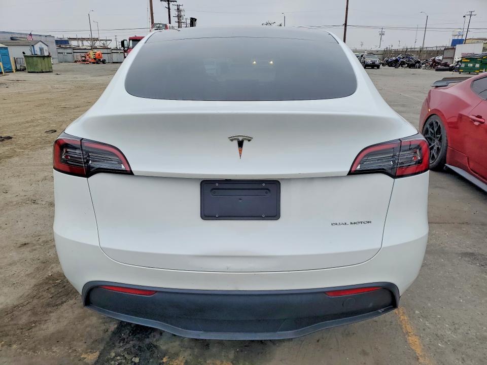 2023 Tesla Model y VIN 7SAYGDEE1PA025737 COPART salvage auction — FRONT END, Ca - Salvage Certificate, sold $14,200 on 2026-07-20 (photo 6)