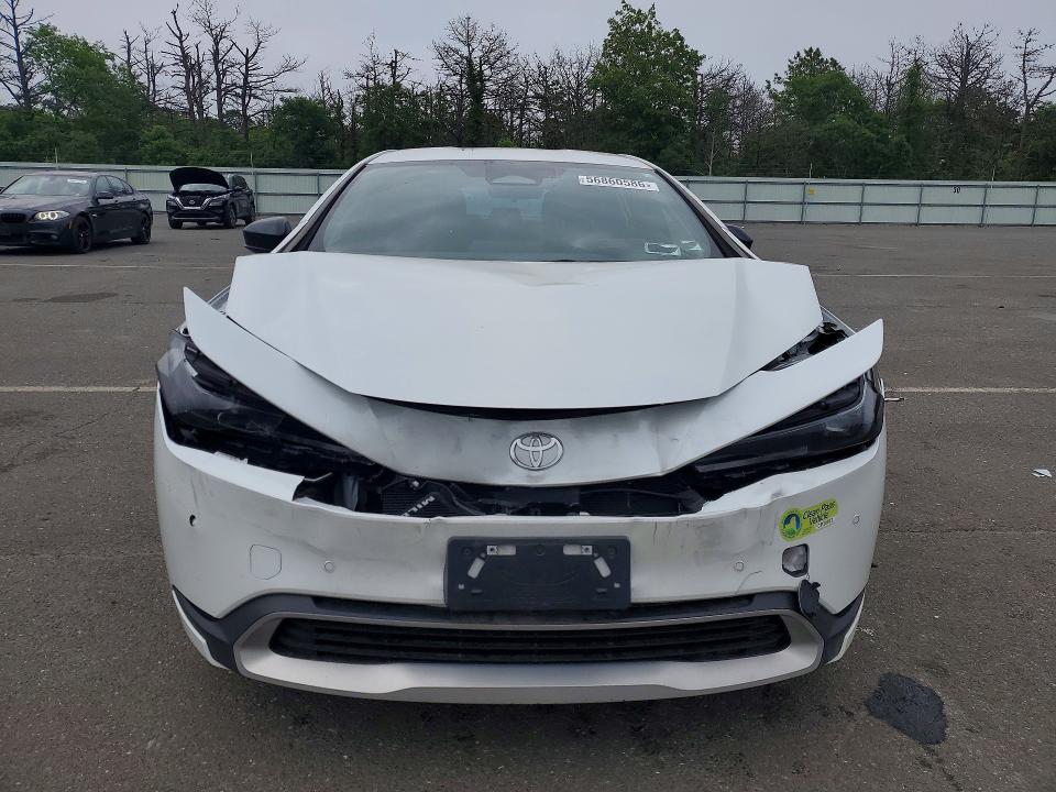 2023 Toyota VIN JTDACACU6P3003249 COPART salvage auction — FRONT END, Ny - Mv-907A Salvage Certificate, sold $6,200 on 2026-07-06 (photo 5)
