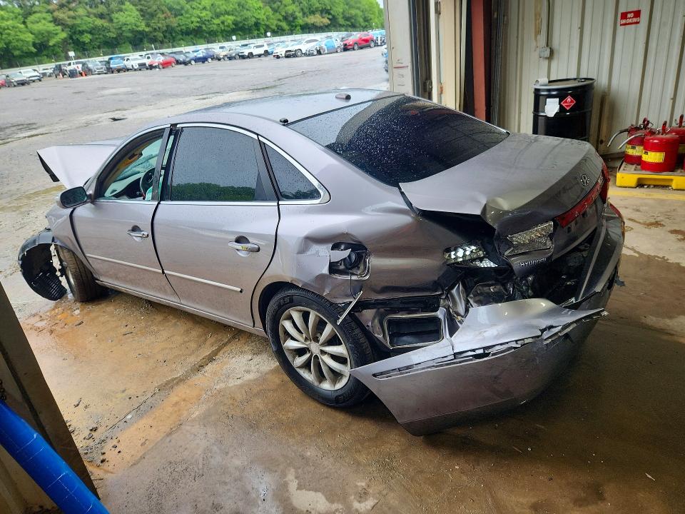 2008 Hyundai Azera VIN KMHFC46F88A272771 COPART salvage auction — FRONT END, GA - CERT OF TITLE-SALVAGE, sold $425 on 2026-07-24 (photo 2)
