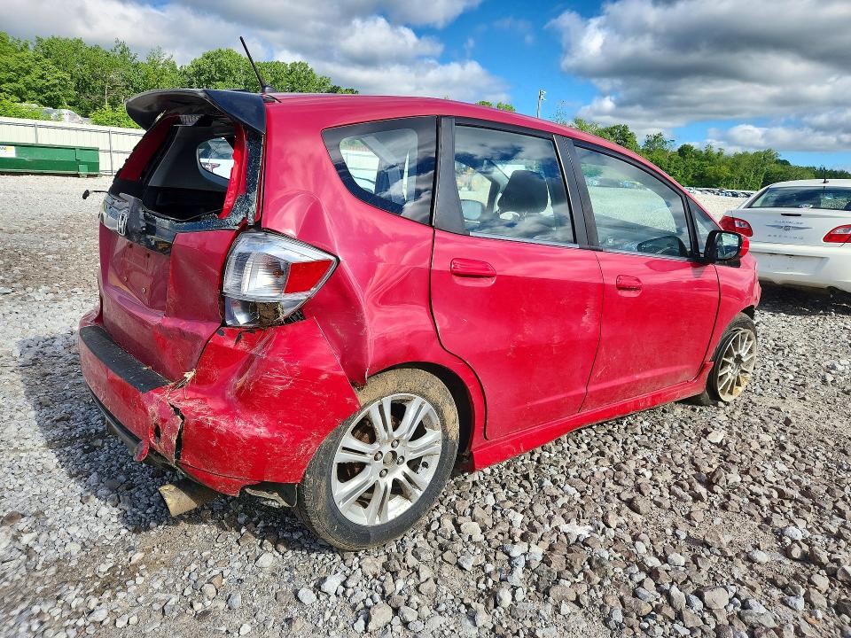 2010 Honda Fit VIN JHMGE8H43AS002240 COPART salvage auction — FRONT END, OH - CERT OF TITLE-SALVAGE, sold $425 on 2026-07-02 (photo 3)