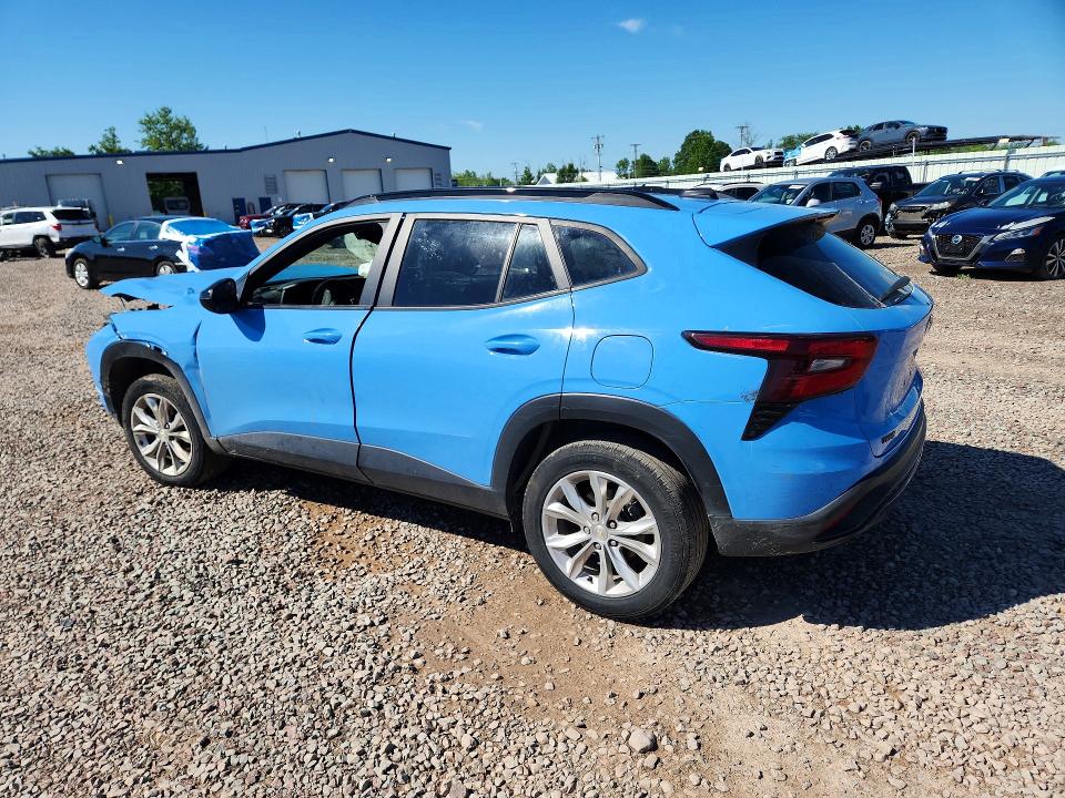 2024 Chevrolet Trax VIN KL77LJE28RC115914 COPART salvage auction — FRONT END, Ny - Mv-907A Salvage Certificate, sold $3,350 on 2026-07-08 (photo 2)