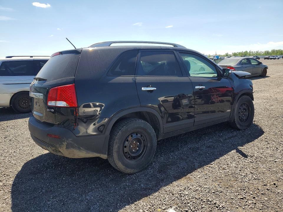 2011 Kia Sorento VIN 5XYKUDA26BG062200 COPART salvage auction — FRONT END, On - Permit Salvage, sold $150 on 2026-07-30 (photo 3)