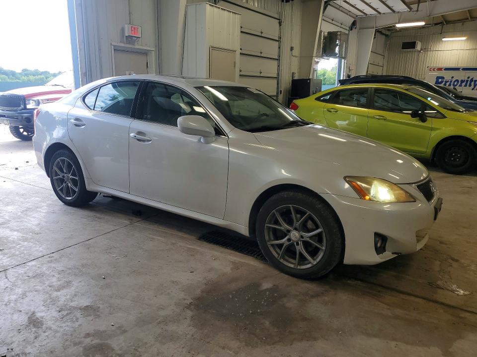 2007 Lexus Is 250 VIN JTHCK262772011294 COPART salvage auction — FRONT END, MN - CERT OF TITLE-PRIOR SALVAGE, sold $1,250 on 2026-07-02 (photo 4)