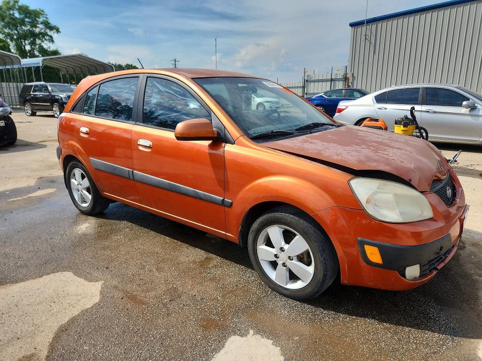2008 Kia Rio VIN KNADE163486409649 COPART salvage auction — FRONT END, Sc - Cert Of Title-Salvage, sold $350 on 2026-07-13 (photo 4)