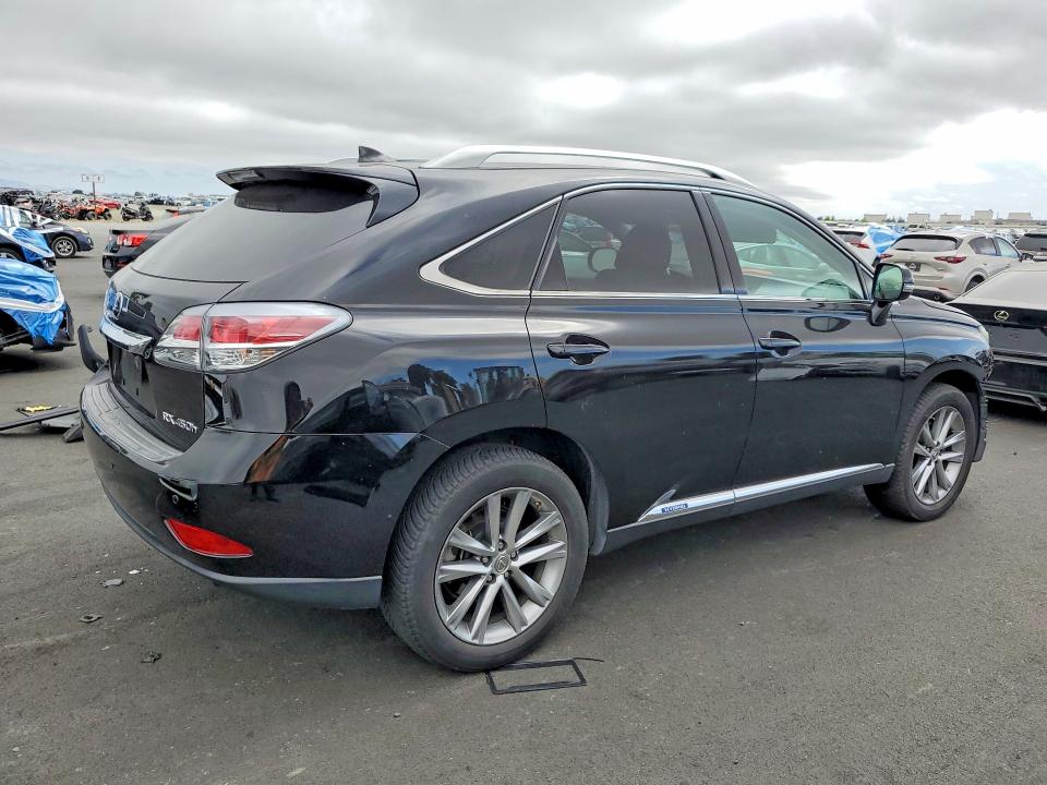 2015 Lexus Rx 450h VIN 2T2BC1BA7FC003614 COPART salvage auction — FRONT END, CA - SALVAGE CERTIFICATE, sold $7,300 on 2026-08-03 (photo 3)