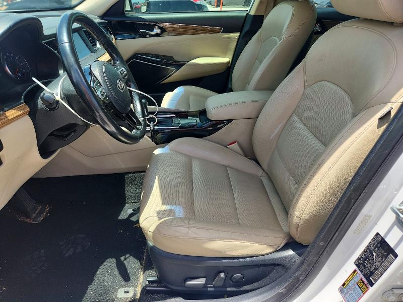 2019 Kia Cadenza VIN KNALB4J11K5154791 COPART salvage auction — WATER/FLOOD, La - Cert Of Title-Salvage Flood, sold $5,400 on 2026-07-08 (photo 7)