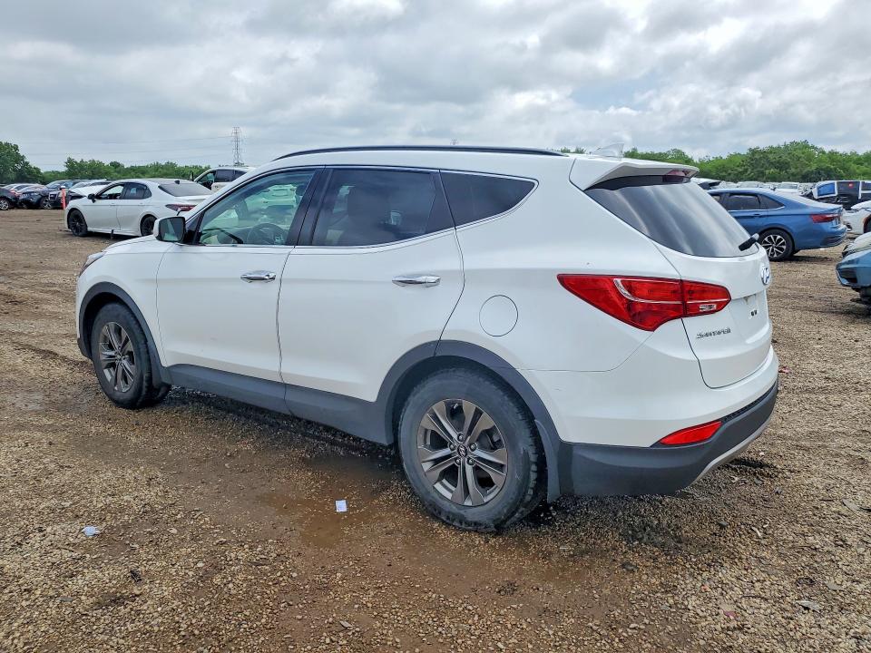 2013 Hyundai Santa fe VIN 5XYZU3LBXDG079736 COPART salvage auction — FRONT END, Il - Salvage Certificate, sold $3,700 on 2026-07-15 (photo 2)