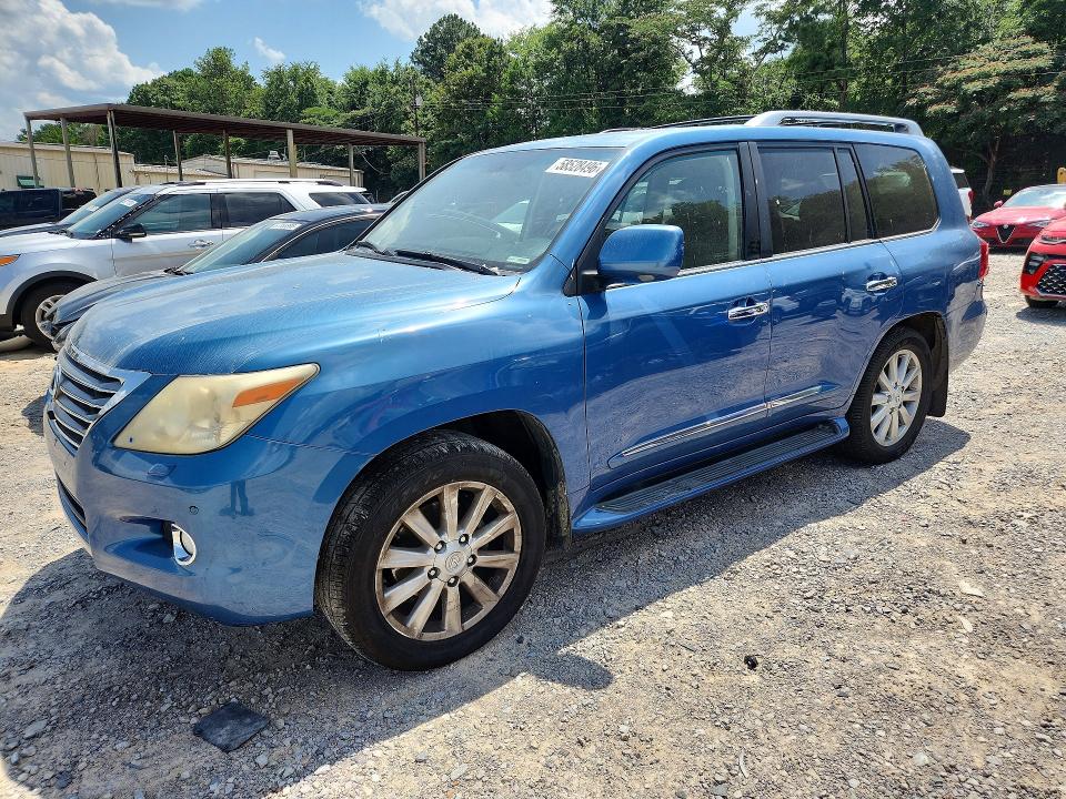 2009 Lexus Lx VIN JTJHY00W694020403 COPART salvage auction — MECHANICAL, Al - Certificate Of Title (P), sold $9,700 on 2026-07-28 (photo 1)